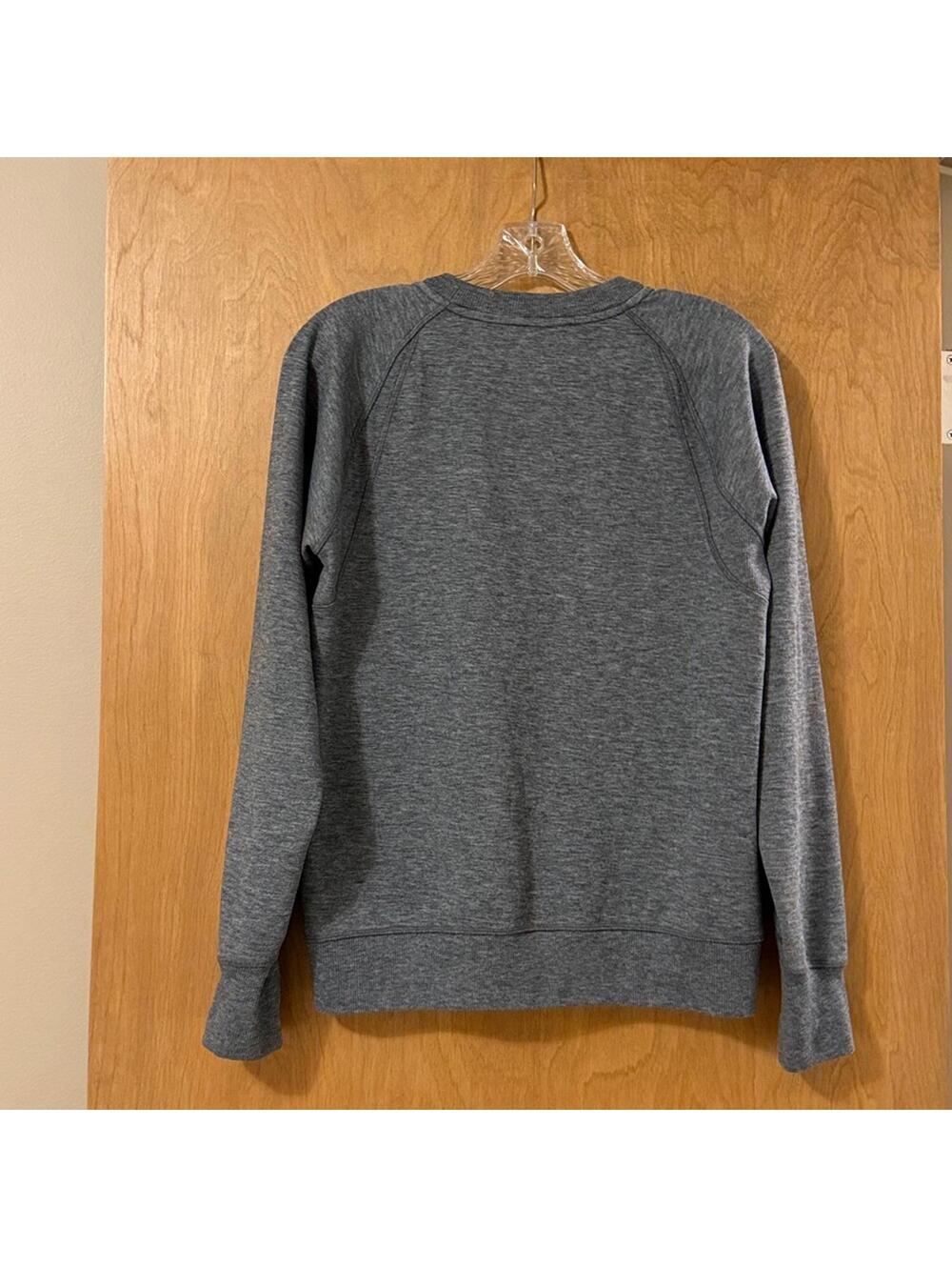 Brooks Run Happy Men's Charcoal Crewneck Running Top XS Long Sleeve Athletic - Picture 2 of 7